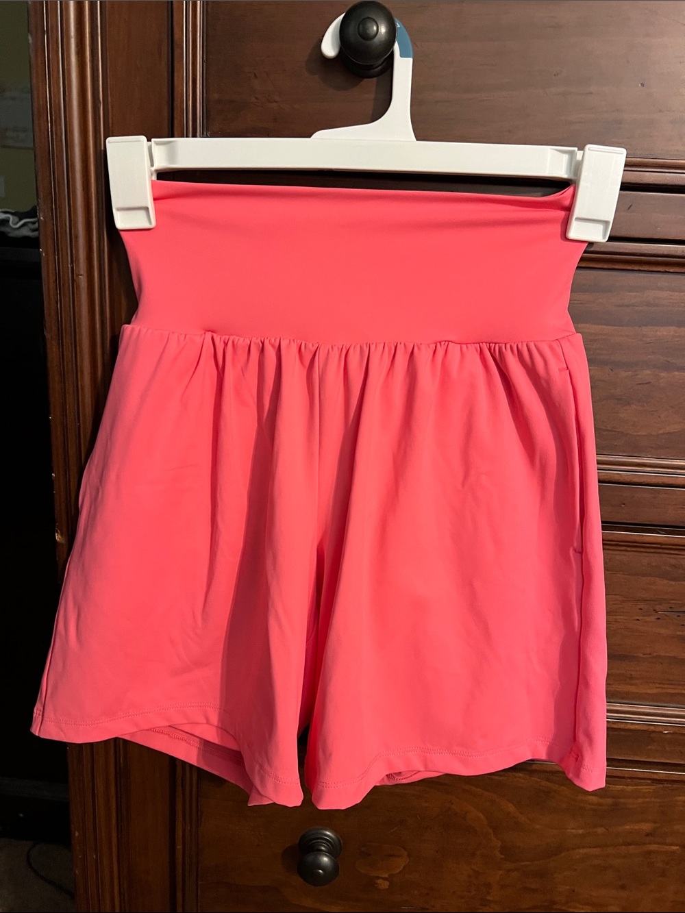 Hot Pink SoftlyZero™ Airy Super High Waisted 2-in-1 InstantCool Yoga Shorts 7"